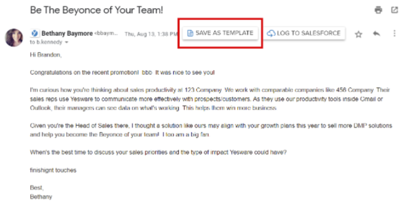 How Can I Save an Email I've Already Sent as a Template? Do I need to ...